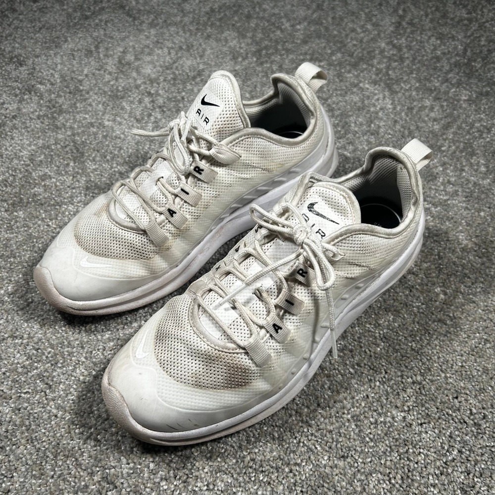 Nike Air Max Axis Triple White Running Shoes AA2168-100 Mens 8.5